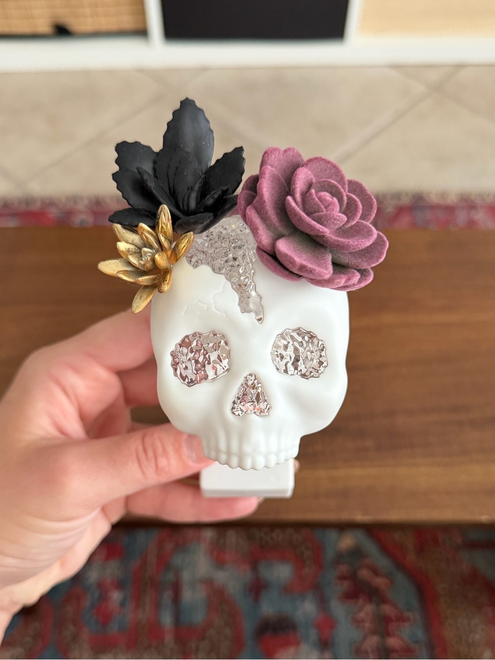 Bath & Body Works "Succulent Skull" Wallflower nightlight plug 2022